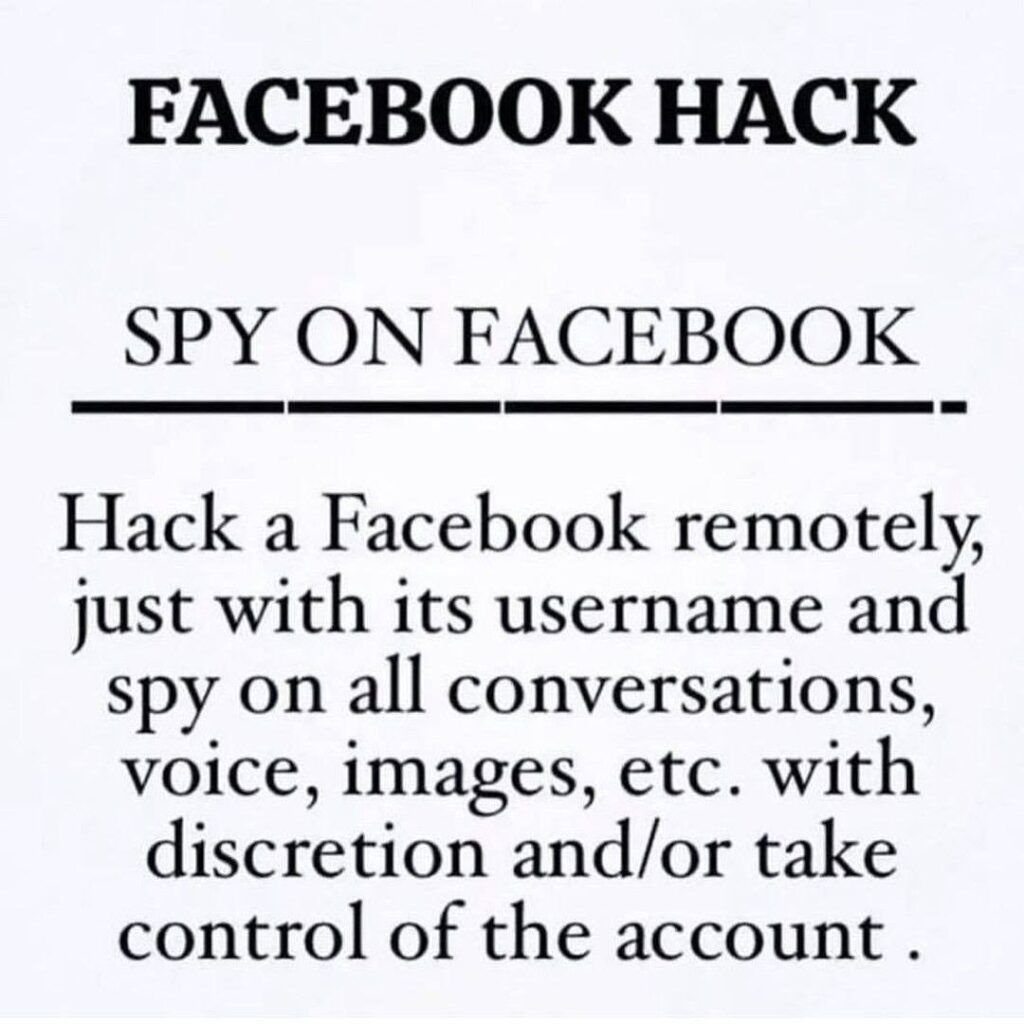 Facebook hacker